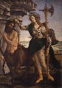 Sandro Botticelli Pallas and the Centaur (mk08) oil on canvas